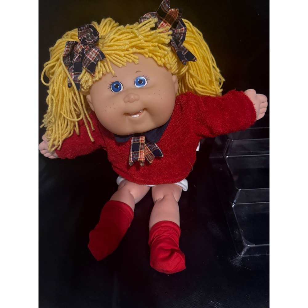 Cabbage Patch Kids 1st Edition Toys R Us K-1 Blond Yellow Hair Blue Eyes